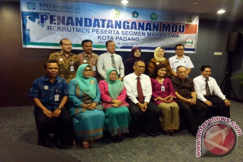 MOU  BPJS KESEHATAN DENGAN PERGURUAN TINGGI SUMBAR