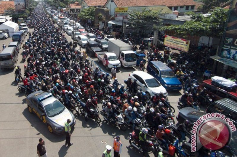 Dishub prediksi pesepeda motor dominasi jalur mudik Jabar