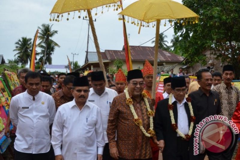 Peletakan Batu Pertama Jembatan Cimpago Padang Pariaman