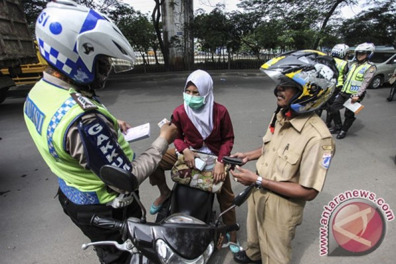 Razia Pencegahan Pencurian Kendaraan Bermotor