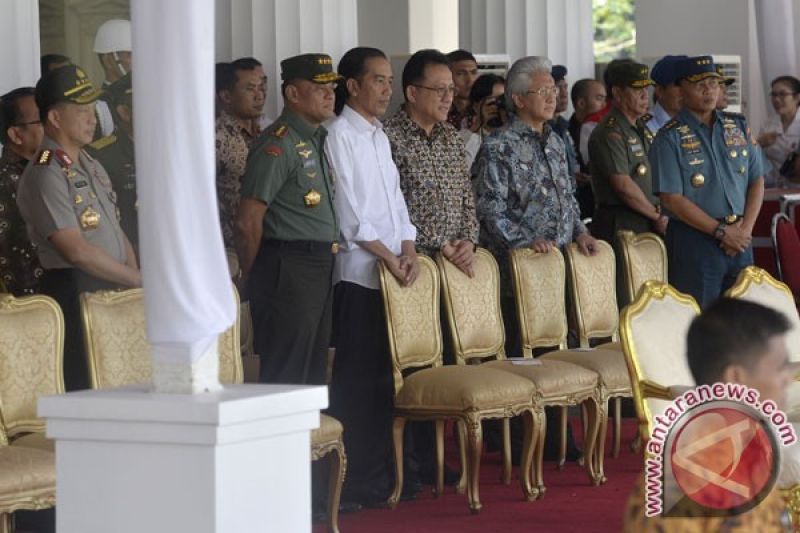 Presiden Tinjau Persiapan HUT 71 RI