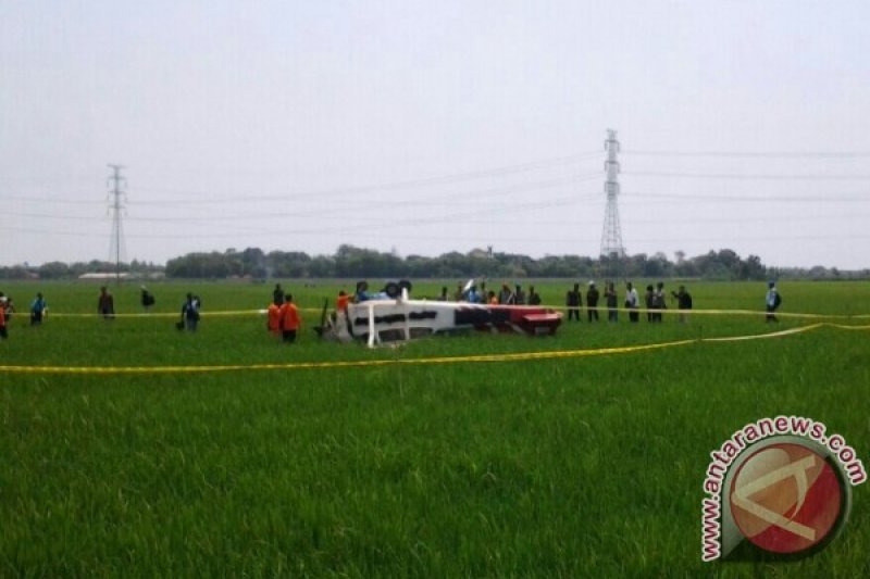 KNKT Investigasi Pesawat Jatuh di Cirebon