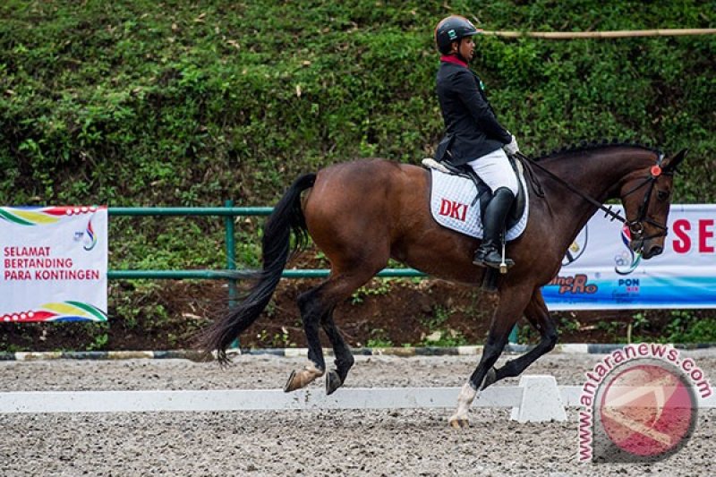 Jabar Raih Emas Pertama Equestrian