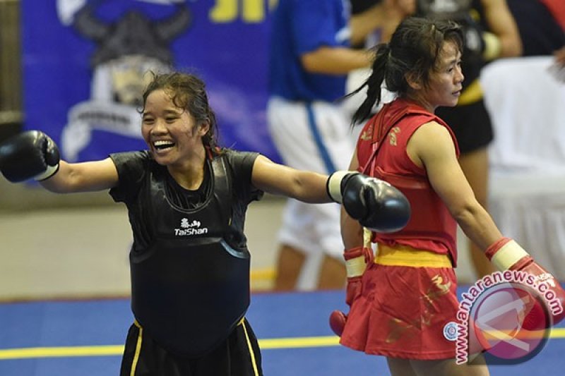 PB PON: Emas Bersama Nomor Sanda Putri 52Kg