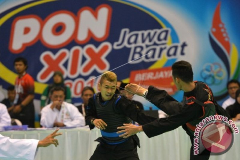 PESILAT SUMBAR KALAH LAWAN JABAR 