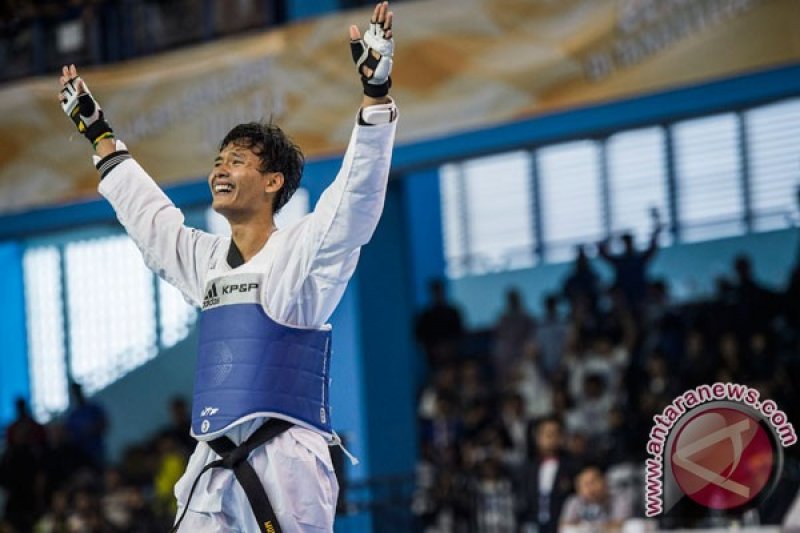  Jawa Barat Dapat Emas Pertama Cabang Taekwondo