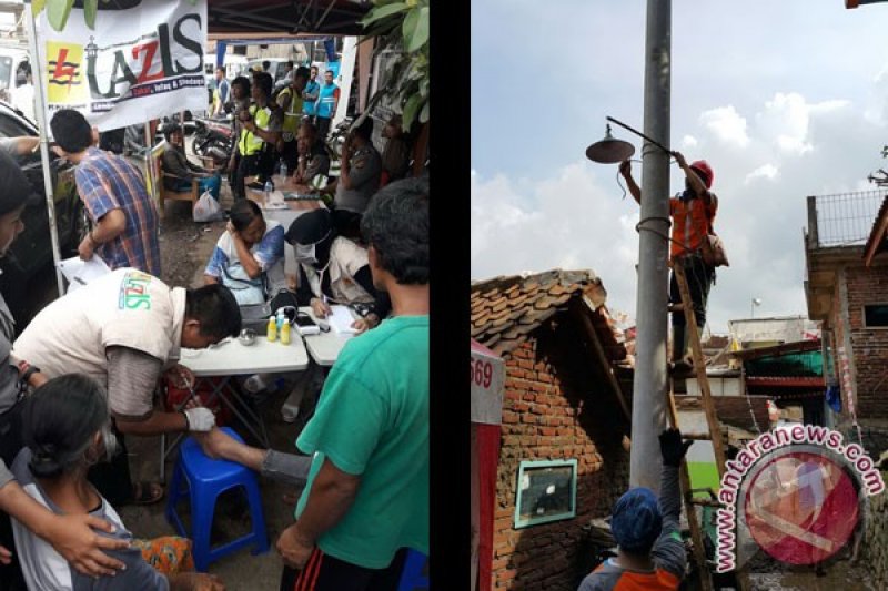 CSR PLN Salurkan Bantuan Senilai Rp 400 Juta untuk Korban Banjir Bandang Garut- Sumedang