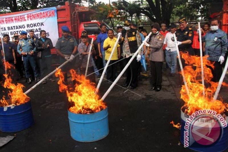 PEMUSNAHAN BMN HASIL PENINDAKAN