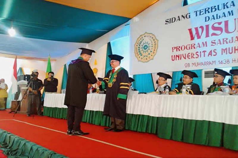 Sidang Terbuka Senat Akademik Dalam Rangka Wisuda XI Universitas Muhammadiyah Riau