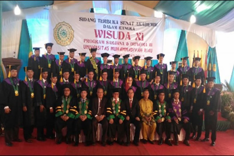 Sidang Terbuka Senat Akademik Dalam Rangka Wisuda XI Universitas Muhammadiyah Riau