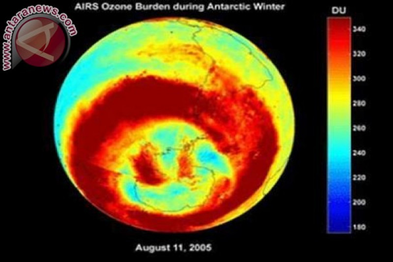 Peneliti nyatakan lubang ozon Antartika salah satu yang terbesar