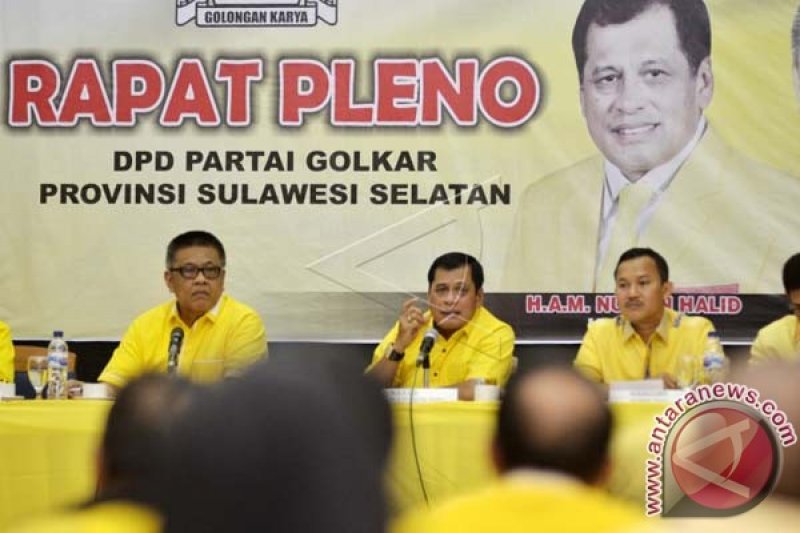 RAPAT PEMANTAPAN RAPIMDA GOLKAR SULSEL