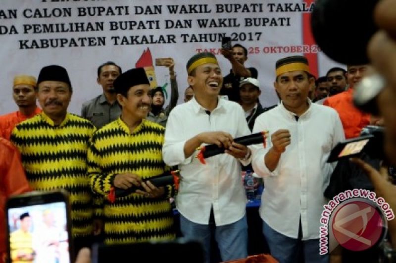 PENETAPAN NOMOR URUT PESERTA PILKADA TAKALAR