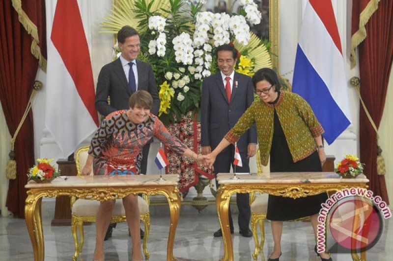 Penandatanganan MOU Indonesia - Belanda