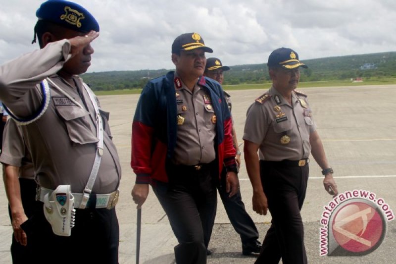 KEDATANGAN KAPOLDA NTT BARU