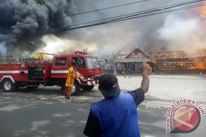 Toko Rotan Jalan Soekarno Hatta Bandung Kebakaran 