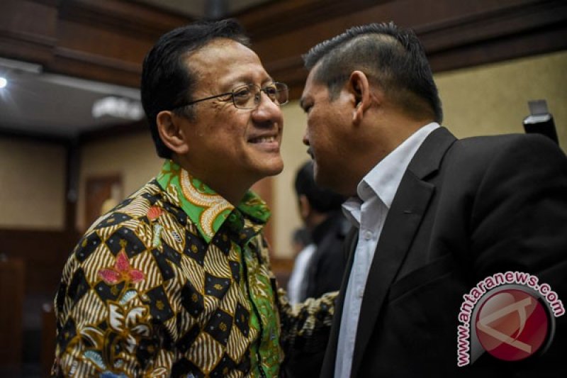 Pembacaan Nota Pembelaan Irman Gusman