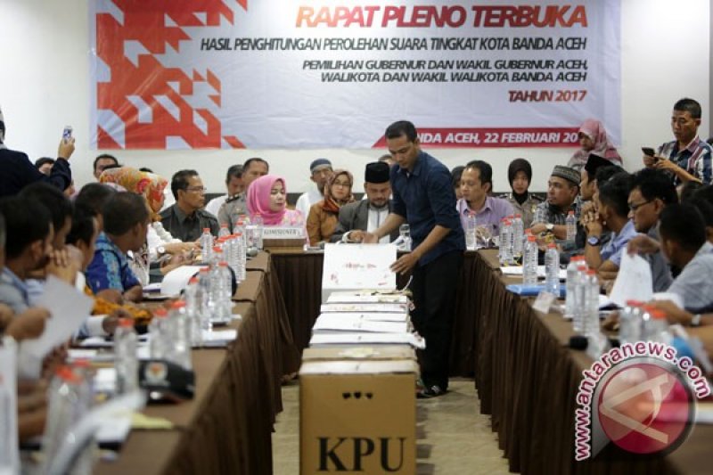 Rekapitulasi Suara Pilkada Aceh