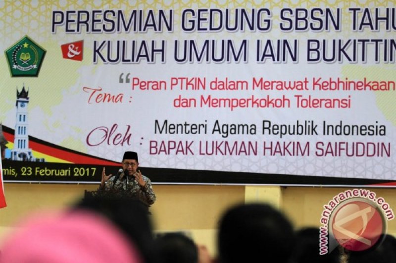 MENAG BERIKAN KULIAH UMUM