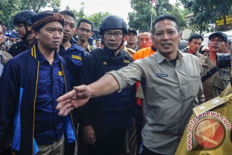 Ridwan Kamil Bersyukur Tidak Ada Korban Bom Bandung 