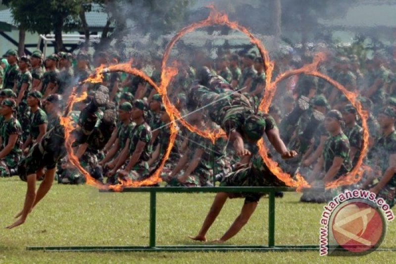 ATRAKSI BELA DIRI TNI AD