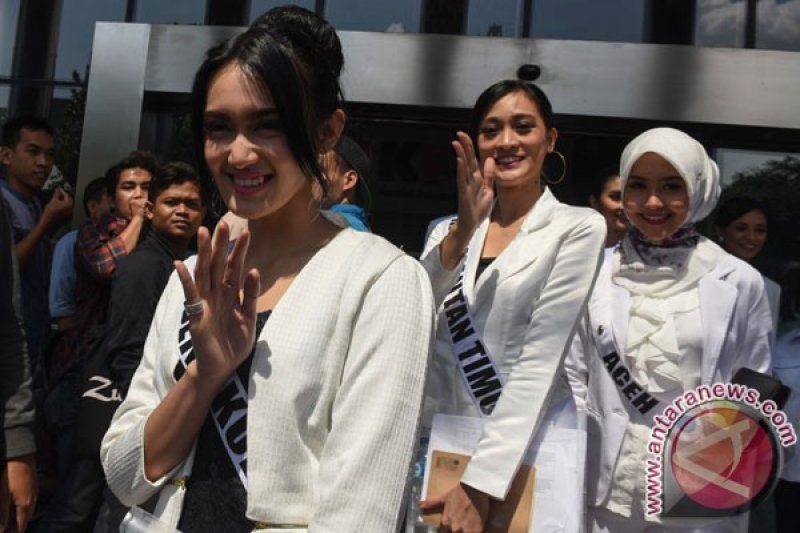 Finalis Putri Indonesia Kunjungi KPK