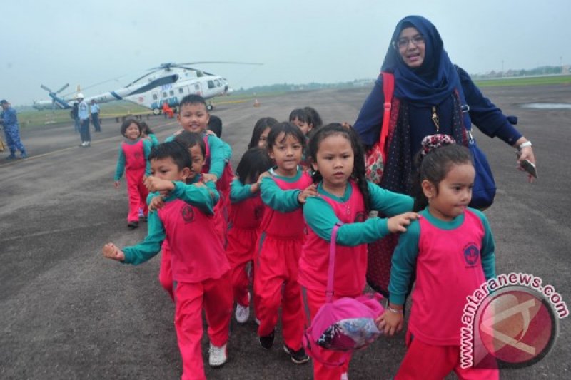 Edukasi Kedirgantaraan Lanud SMH Palembang