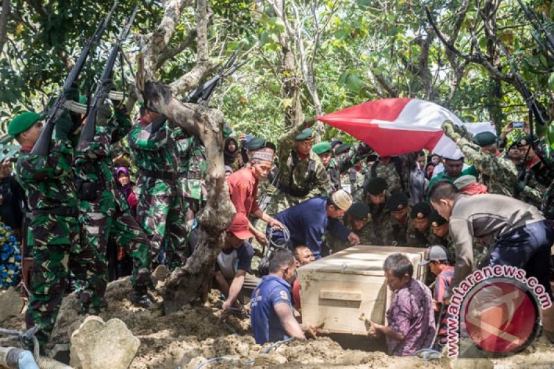 Pemakaman Prajurit TNI PPRC