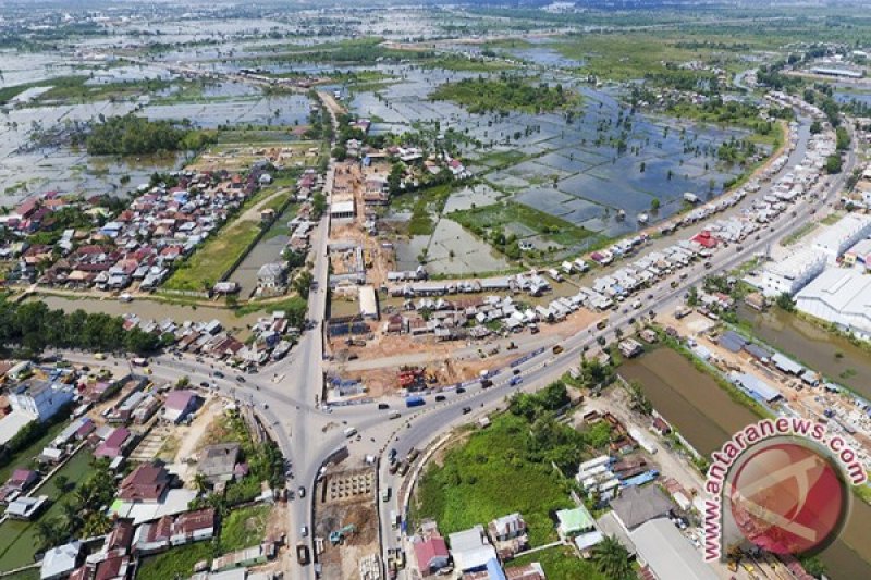 Pembangunan Jalan Layang Keramasan