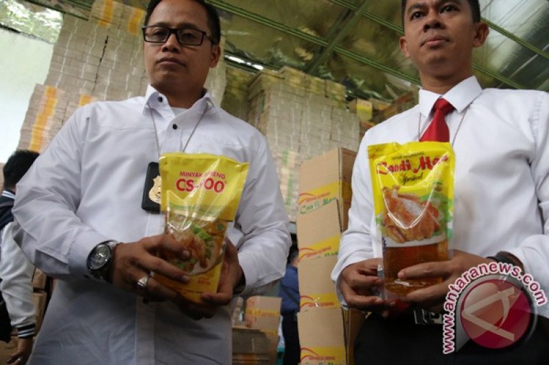 Polisi Amankan Minyak Goreng Diduga Ilegal