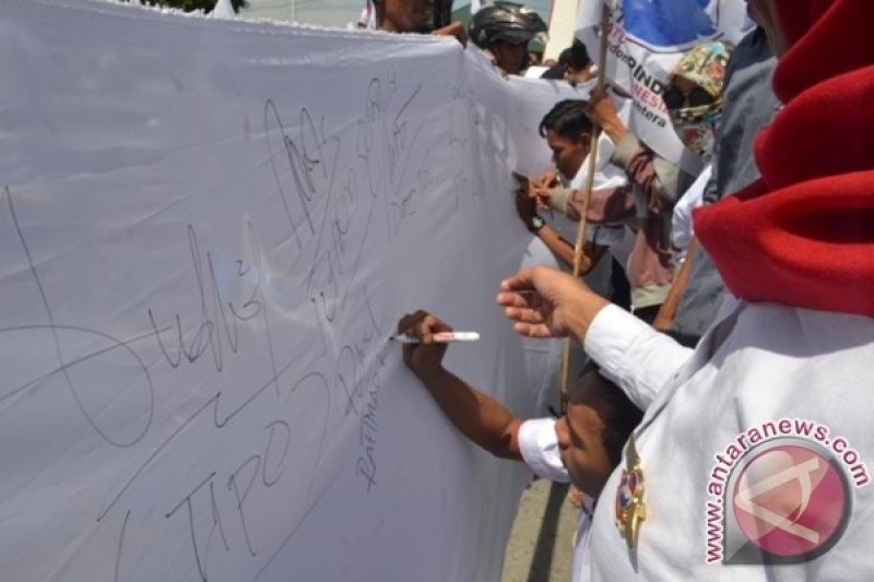 SIMPATISAN PERINDO TOLAK KRIMINALISASI HARI TANOESOEDIBYO