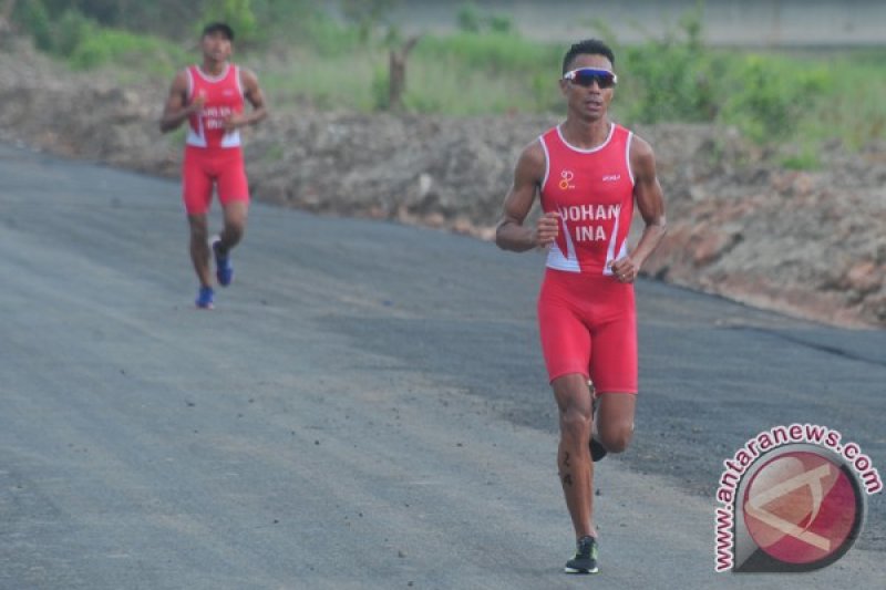 Jauhari Johan Gagal Menangi Triathlon