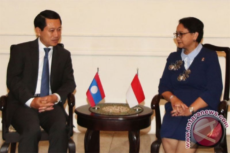 Pertemuan Menlu Indonesia Dan Laos
