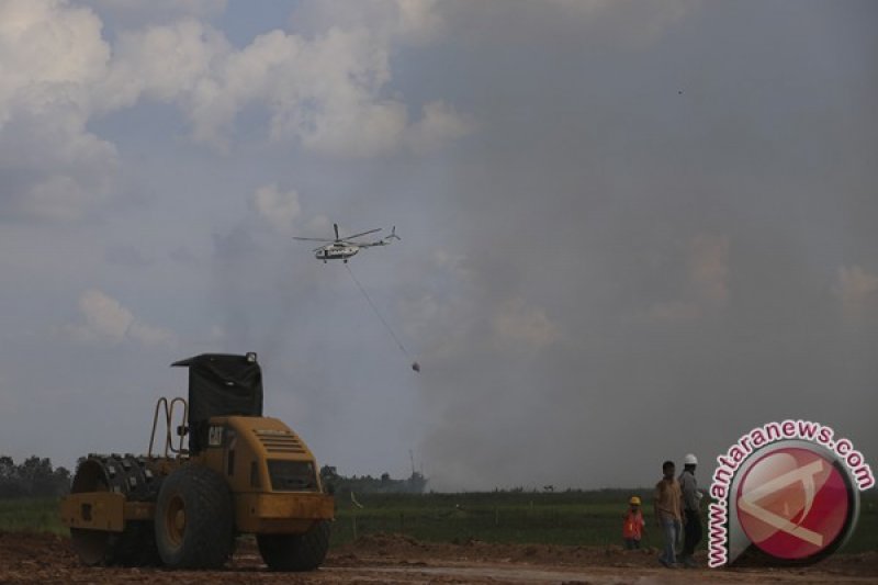 Kebakaran Lahan Di Palembang