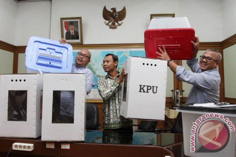 Contoh Kotak Suara Baru KPU