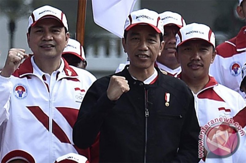 Jokowi Targetkan Indonesia Juara Umum