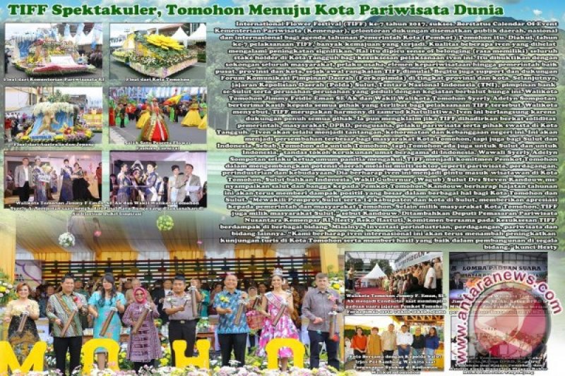 ADVERTORIAL TIFF SPEKTAKULER, TOMOHON MENUJU KOTA PARIWISATA DUNIA