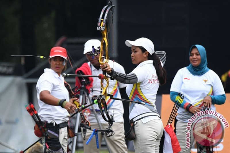 Dinda menapaki panggung pembuktian menuju emas panahan