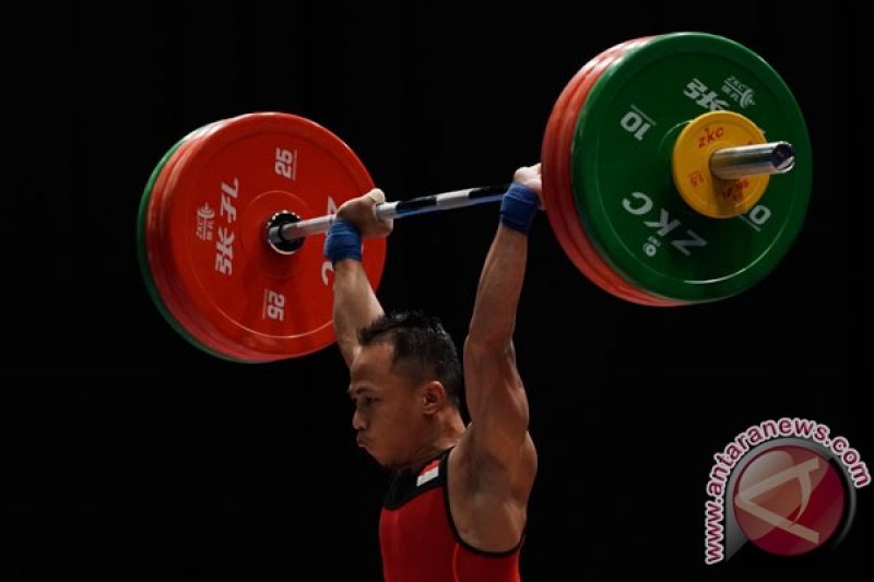 Jadwal angkat besi, 10 lifter putra rebutkan medali 56 kg
