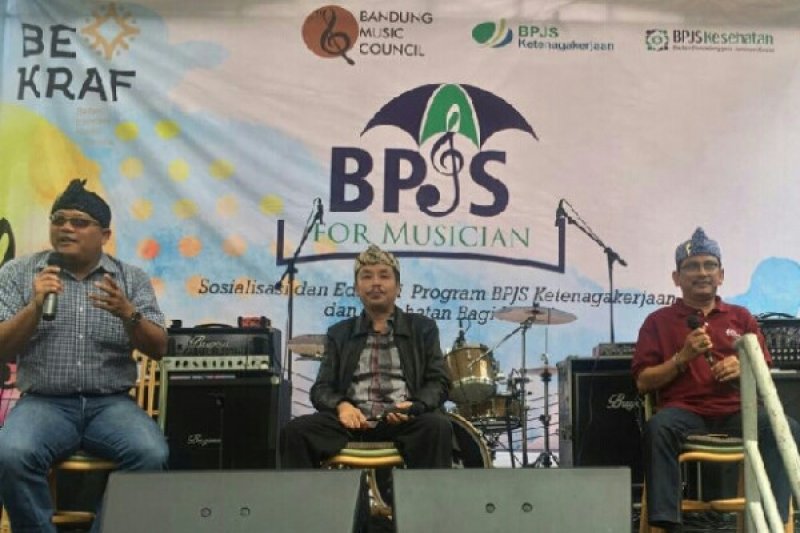 300 Musisi Bandung Ikut BPJS Ketenagakerjaan - ANTARA News ...