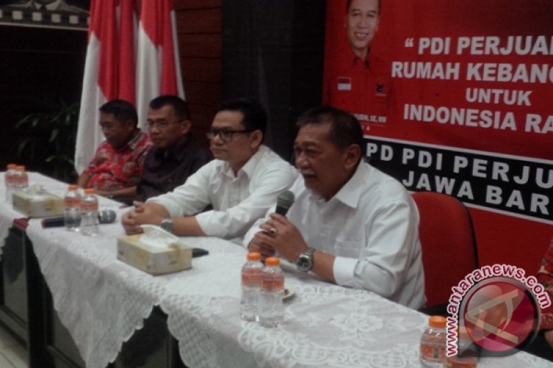 PDI Perjuangan Jabar Apresiasi Kedatangan Deddy Mizwar 