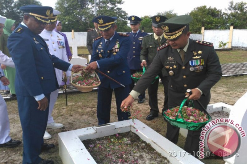Ziarah Nasional HUT TNI Ke 72 di Natuna