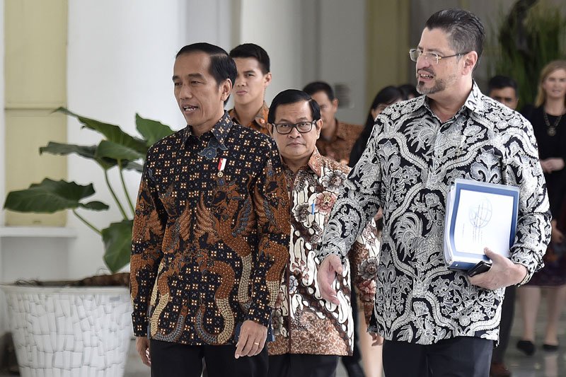 Presiden Menerima Perwakilan World Bank Indonesia