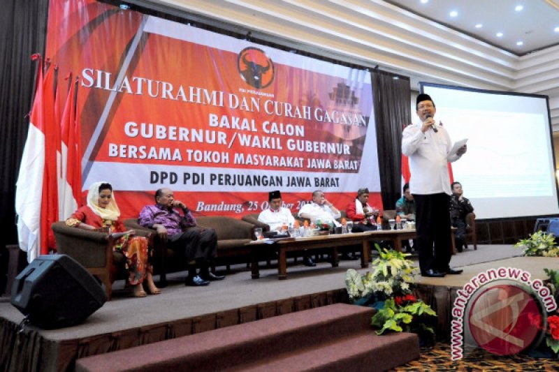 Iwa Terkejut Menjadi Tiga Kandidat Cagub dari PDIP