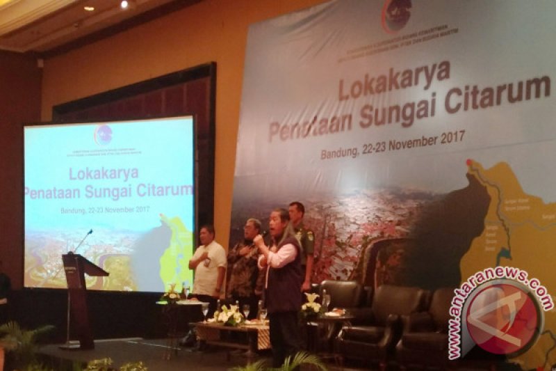 Kemenko Kemaritiman Libatkan Berbagai Pihak Terkait Penataan Sungai Citarum 