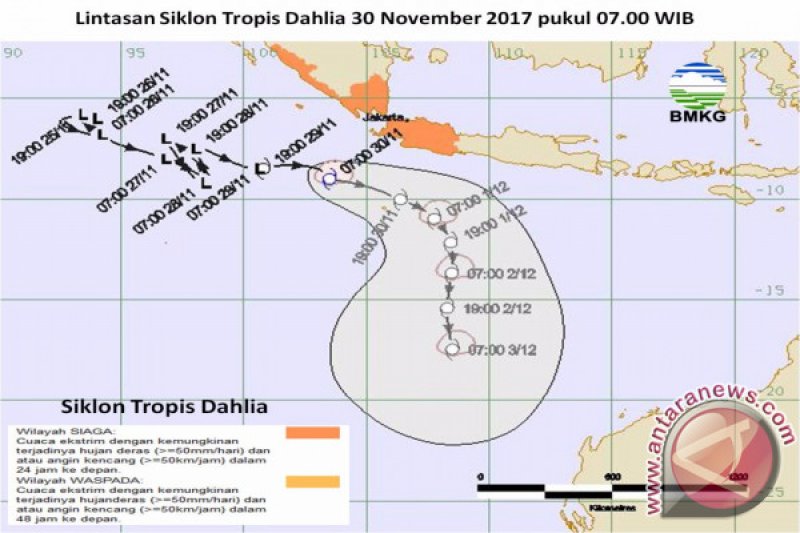 BMKG Imbau Nelayan Pantai Selatan Jabar Tidak Melaut 