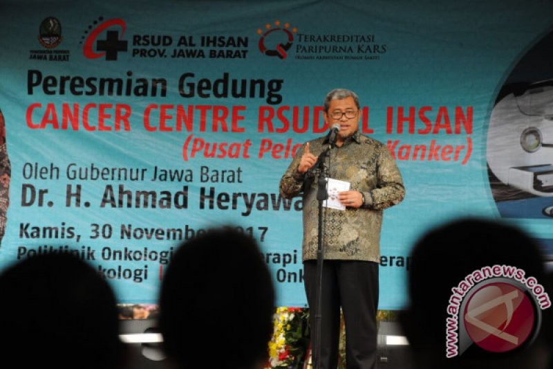 Gubernur Jabar Resmikan Cancer Centre RSUD Al Ihsan