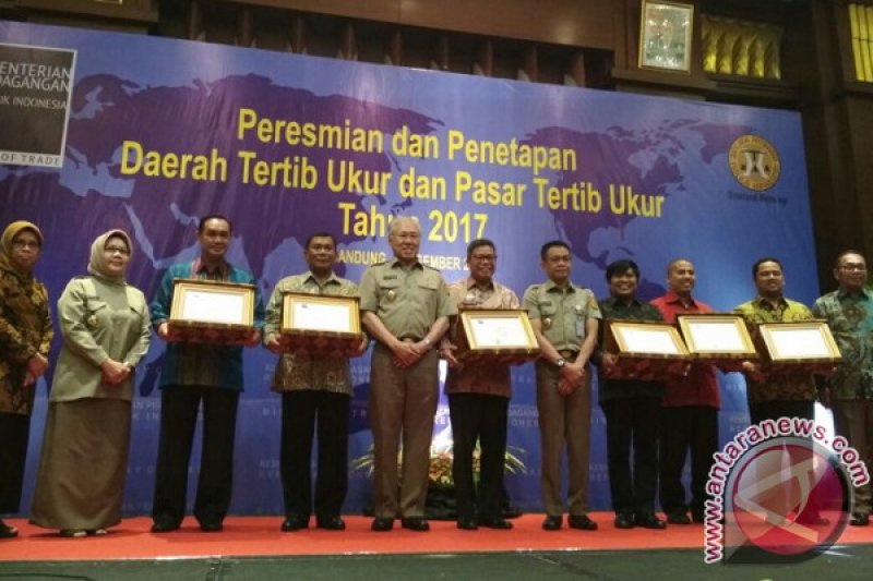 Enam Kabupaten/Kota Raih Predikat Daerah Tertib Ukur