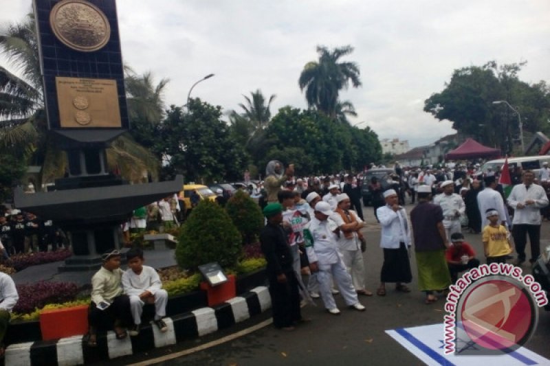 Muslim Tasikmalaya Gelar Aksi Bela Palestina