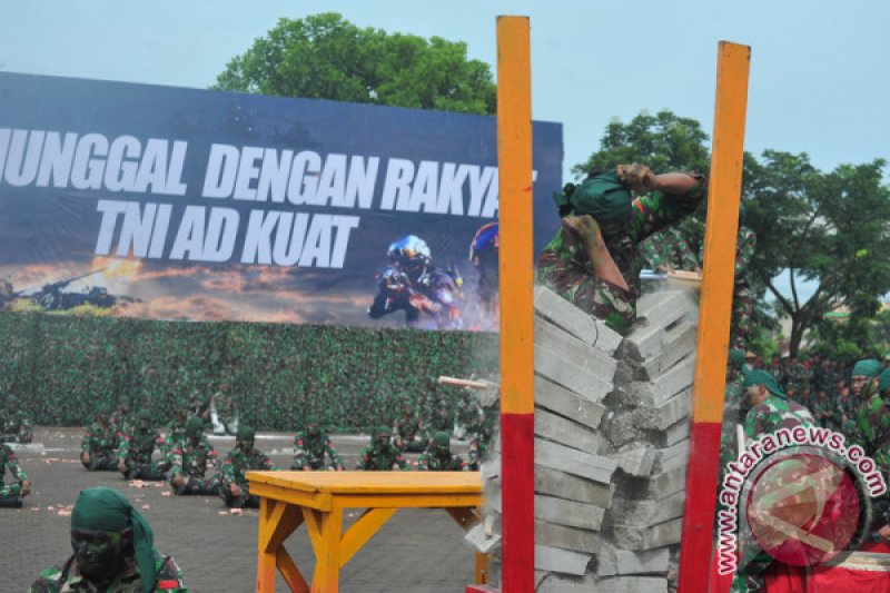 Prajurit TNI Tampilkan Seni Bela Diri Yong Moo Dopada